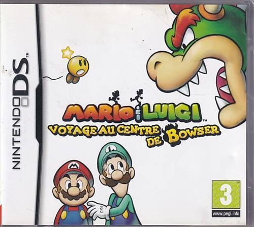 Mario and Luigi Bowsers Inside Story - French Cover - Nintendo DS (A Grade) (Genbrug)